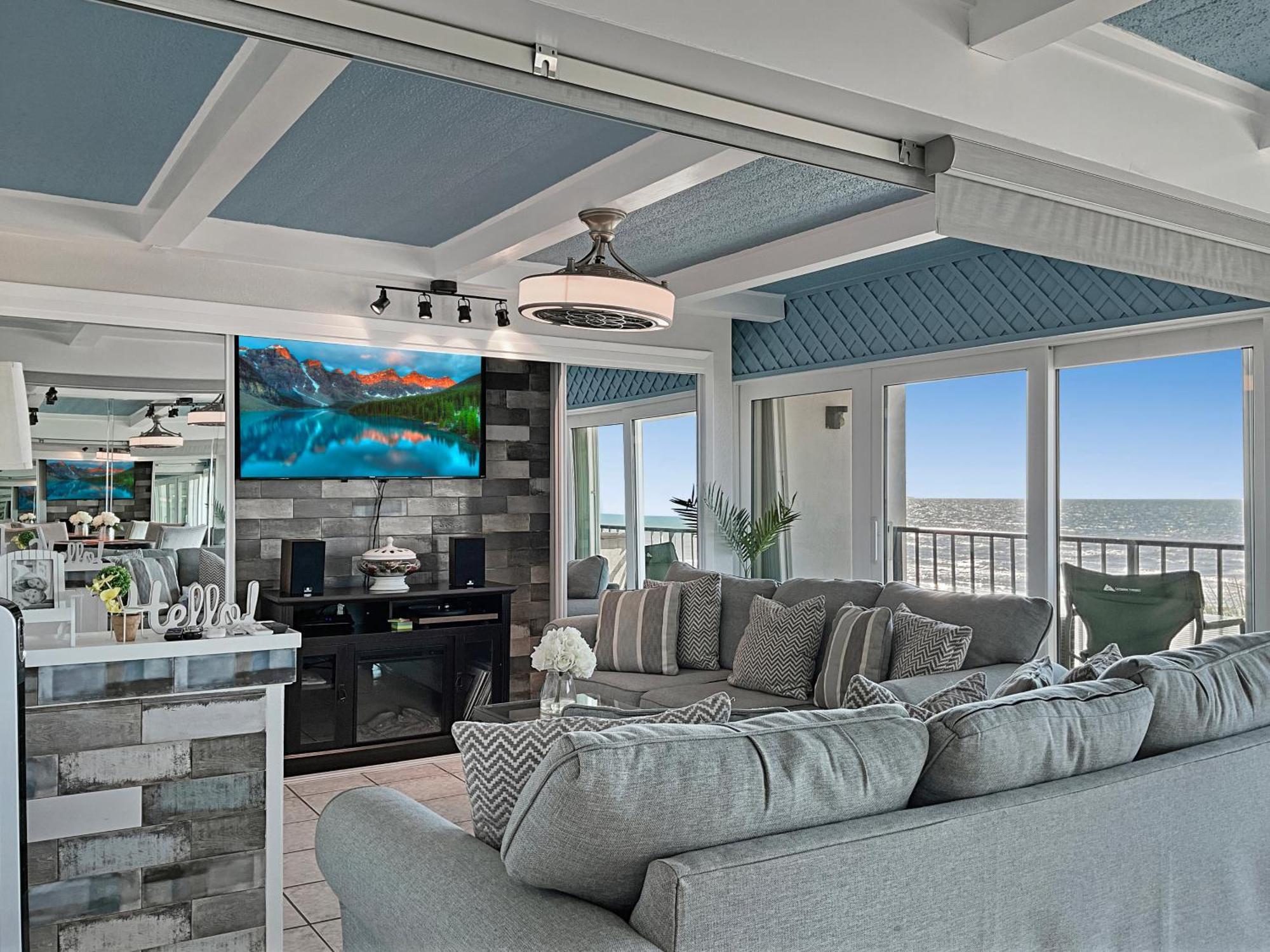 Amazing And Spectacular Ocean And Beach Views In Galveston Exterior photo